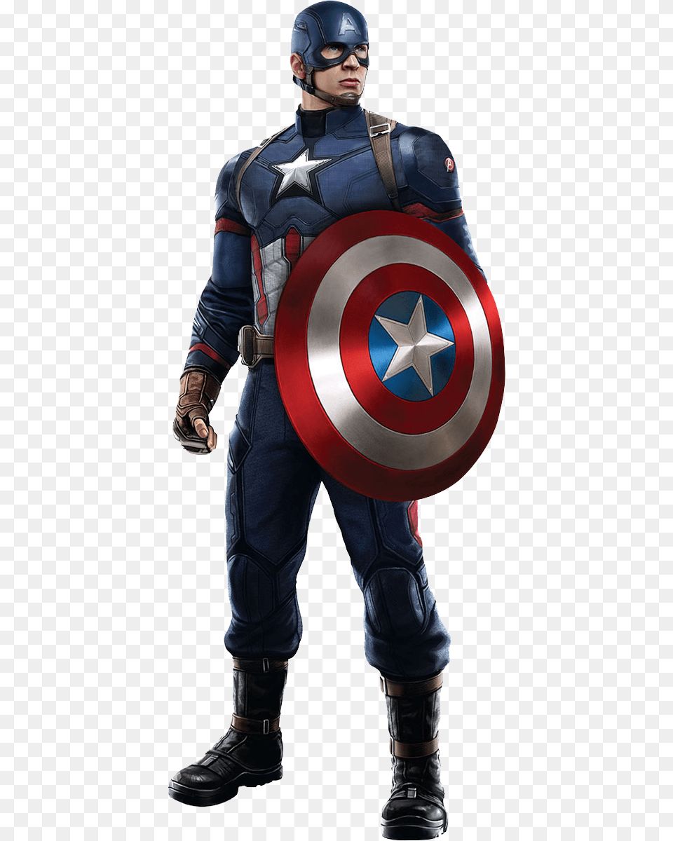 Captain America, Armor, Clothing, Costume, Person Free Png