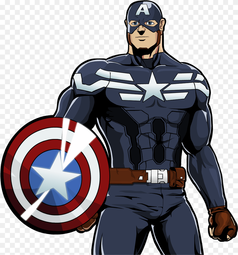 Captain America, Adult, Male, Man, Person Png Image