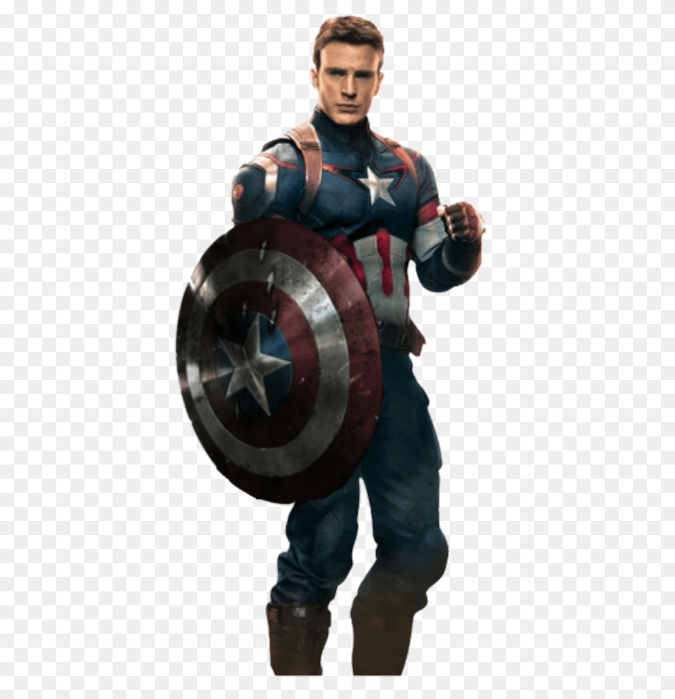 Captain America, Armor, Adult, Male, Man Free Transparent Png