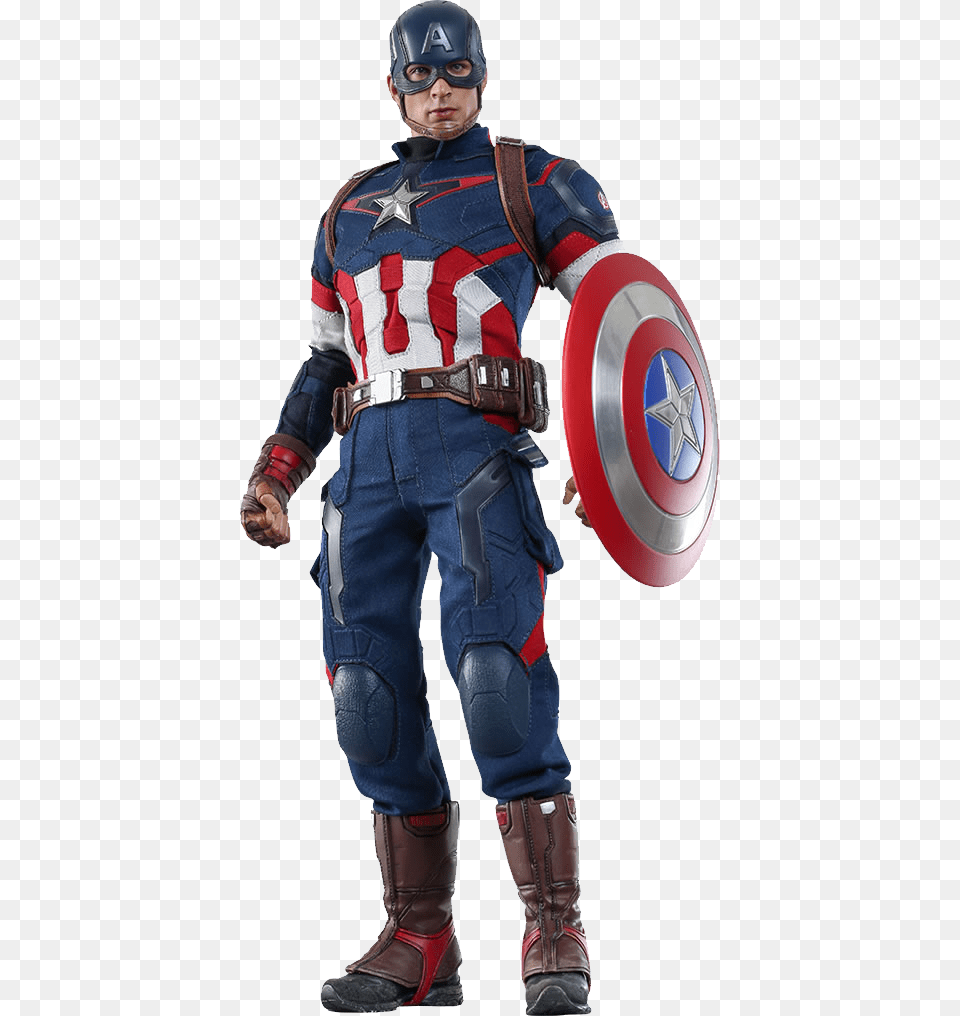 Captain America, Clothing, Costume, Person, Armor Png Image