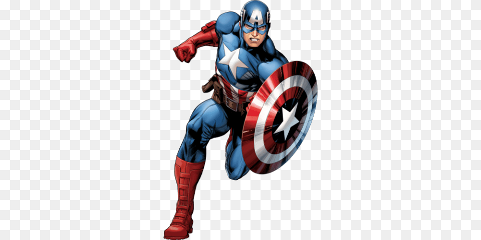 Captain America, Adult, Male, Man, Person Png Image