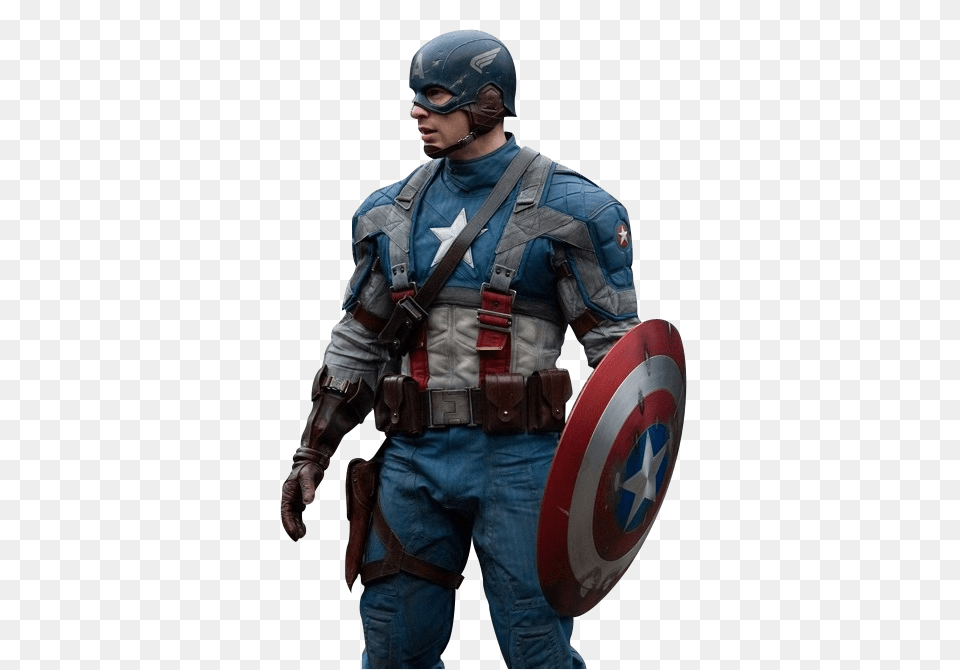 Captain America, Person, Adult, Man, Male Free Png Download