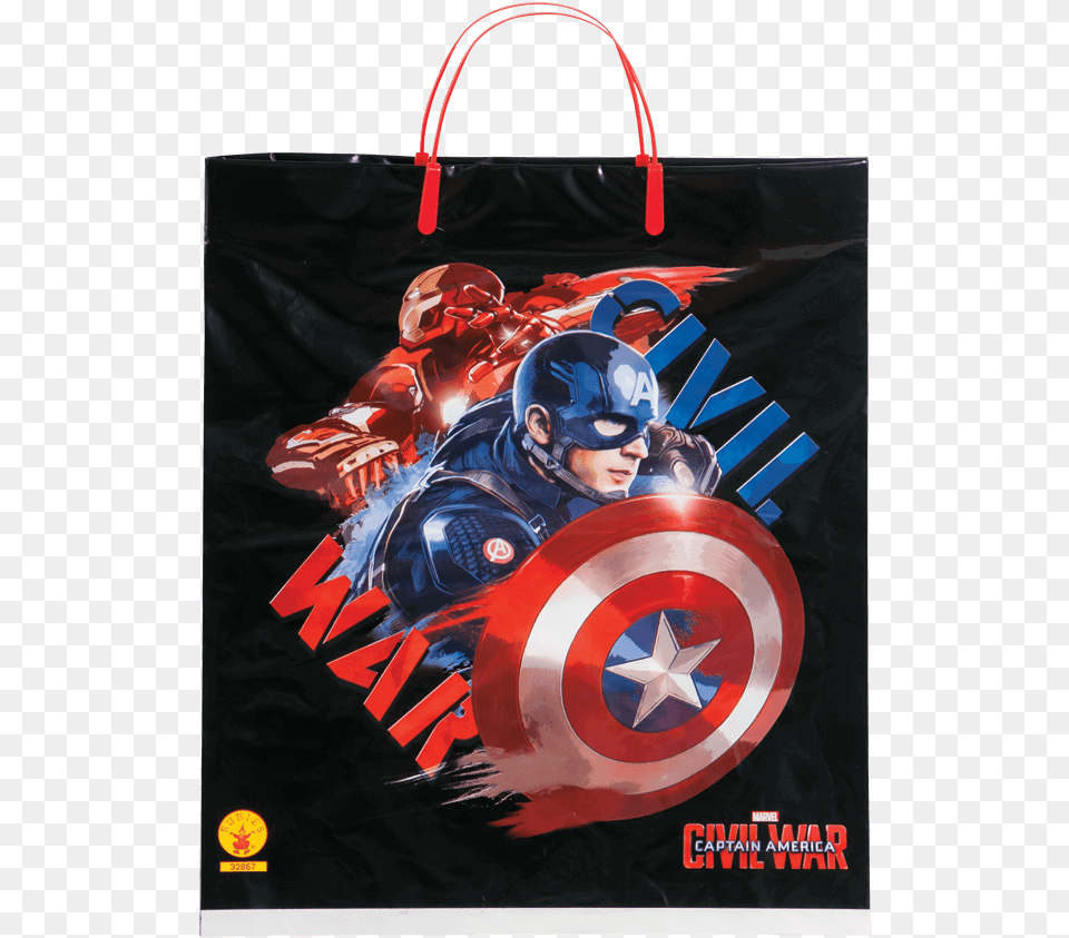 Captain America, Bag, Helmet, Adult, Person Png