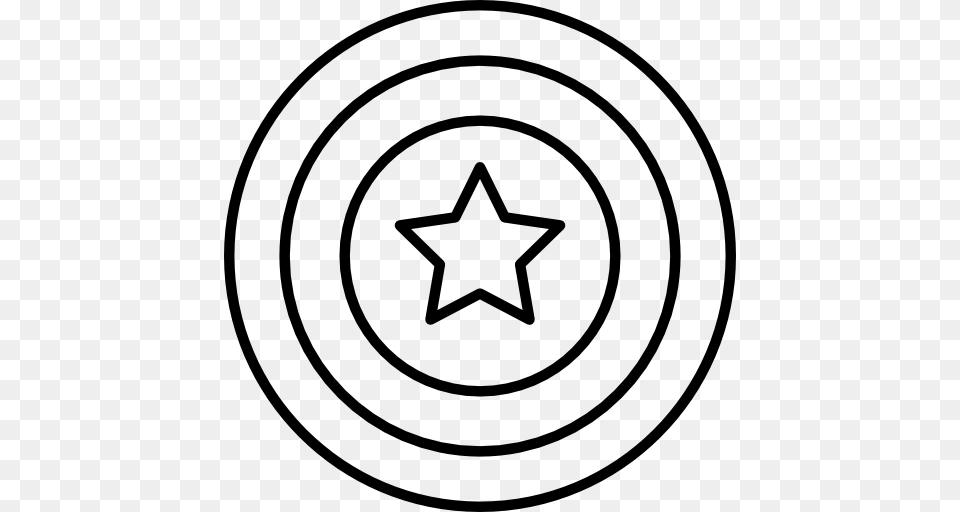 Captain America, Star Symbol, Symbol, Ammunition, Grenade Png Image