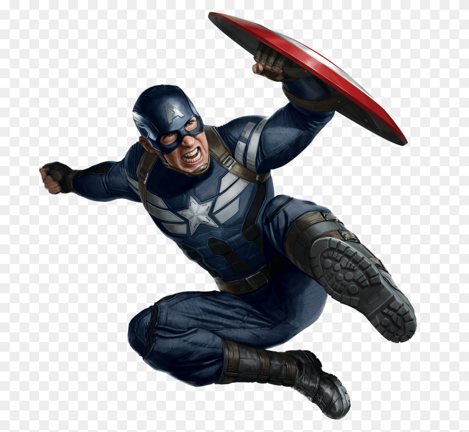 Captain America, Adult, Person, Man, Male Png Image