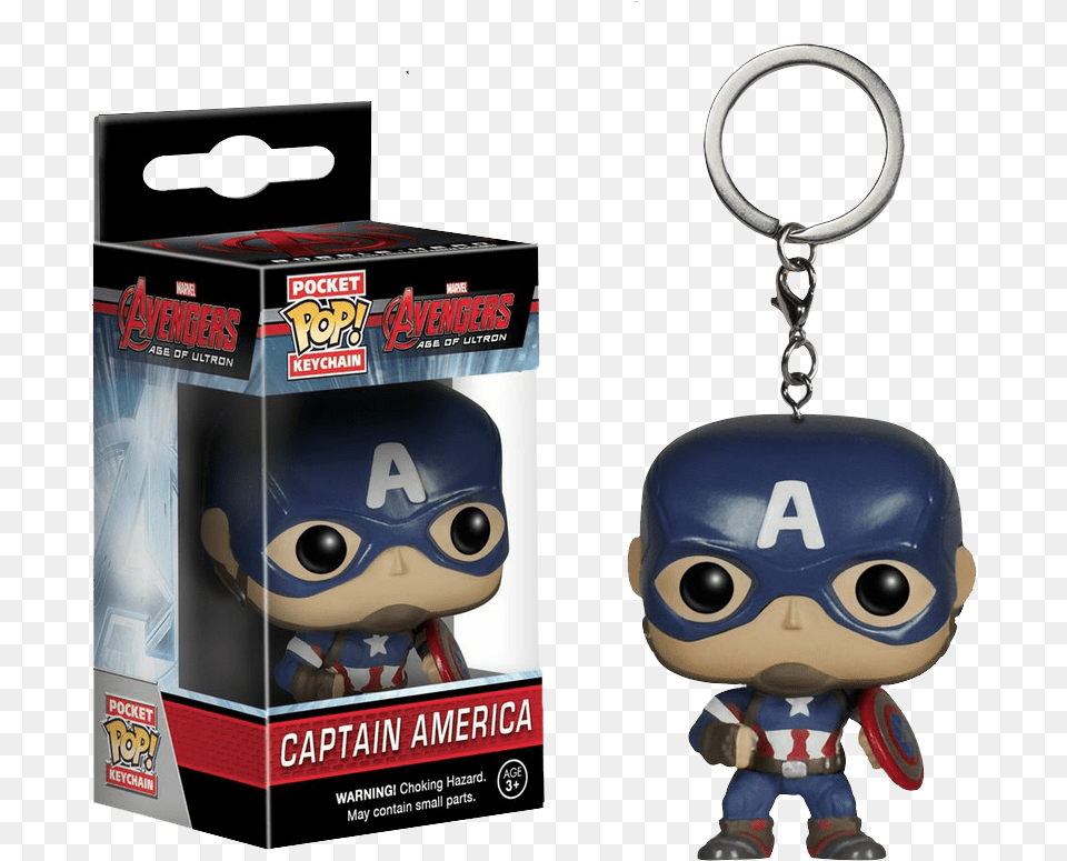Captain America Avengers Age Of Ultron Jcvariety307 Pocket Pop Keychain Captain America, Toy, Accessories, Baby, Person Png Image