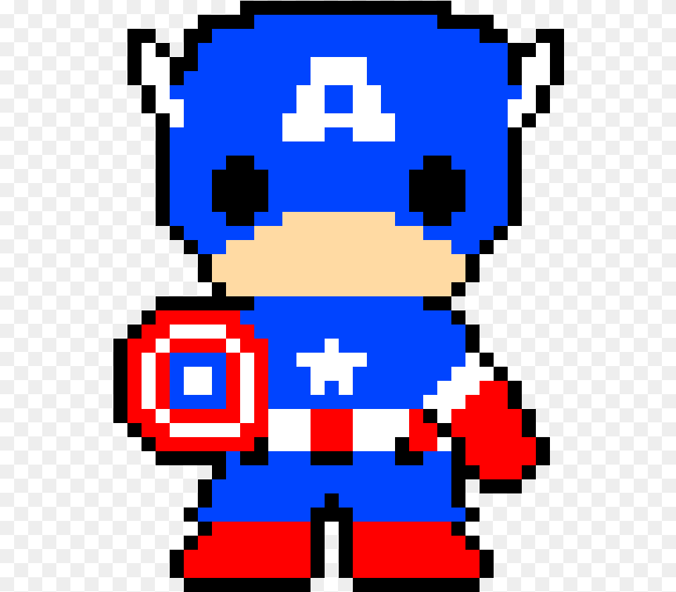 Captain America Captain America Pixel Art, First Aid Png