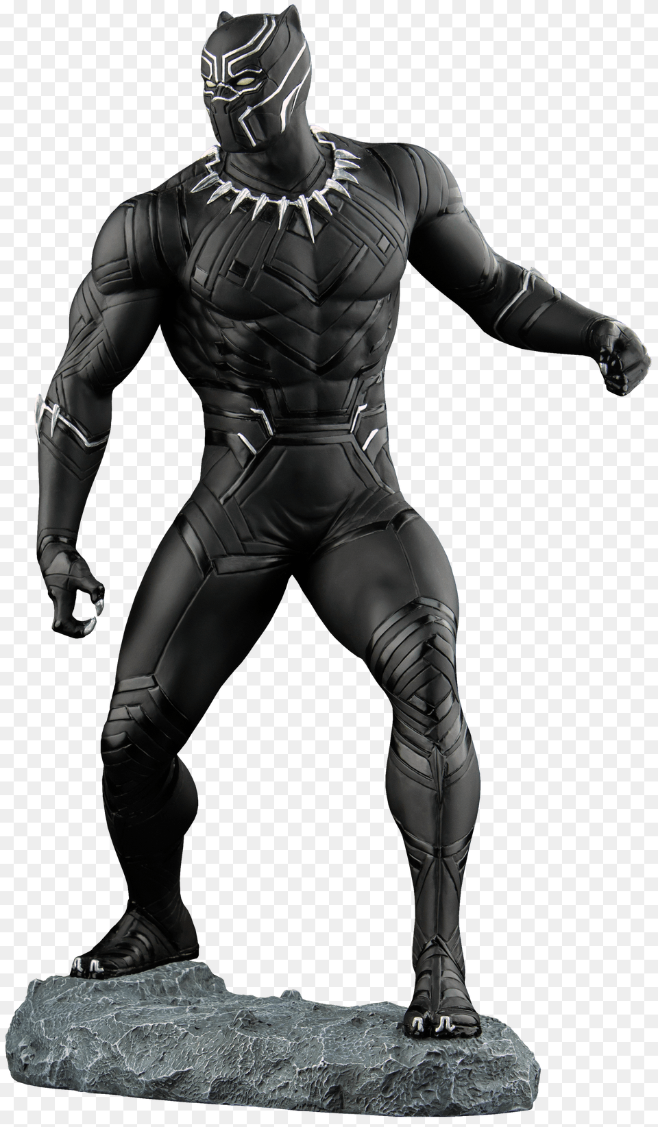 Captain America Civil War Statue Black Panther Scale, Adult, Male, Man, Person Free Transparent Png