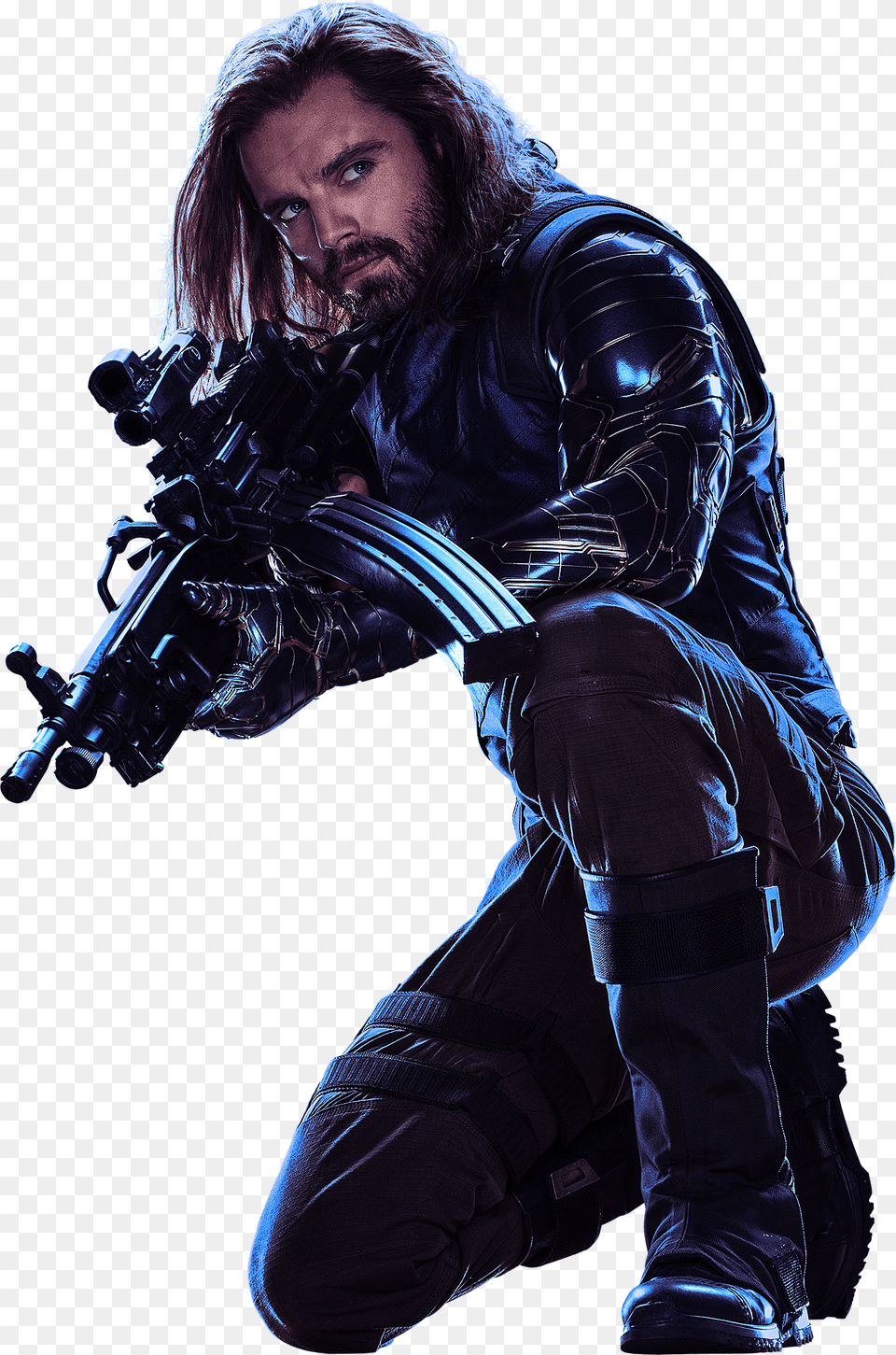 Captain America Civil War Winter Soldier 01 By Winter Soldier, Clothing, Coat, Jacket, Adult Free Png Download