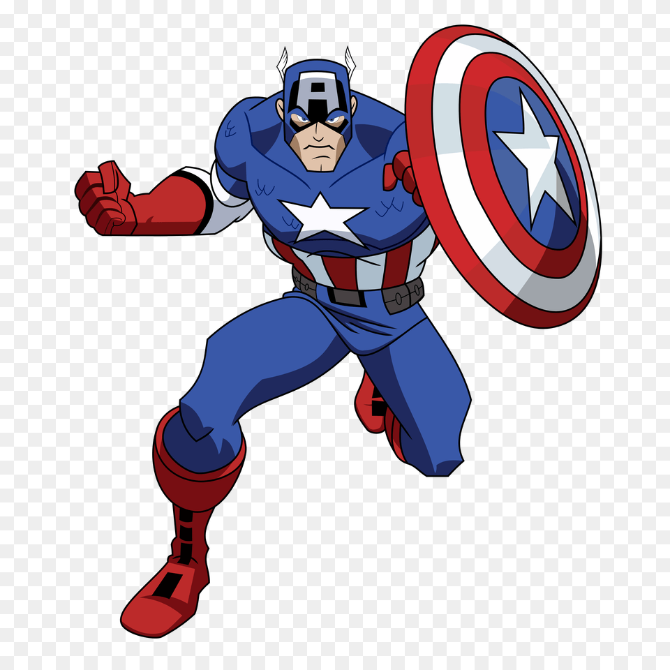 Captain America Clipart, Baby, Person, Face, Head Png Image