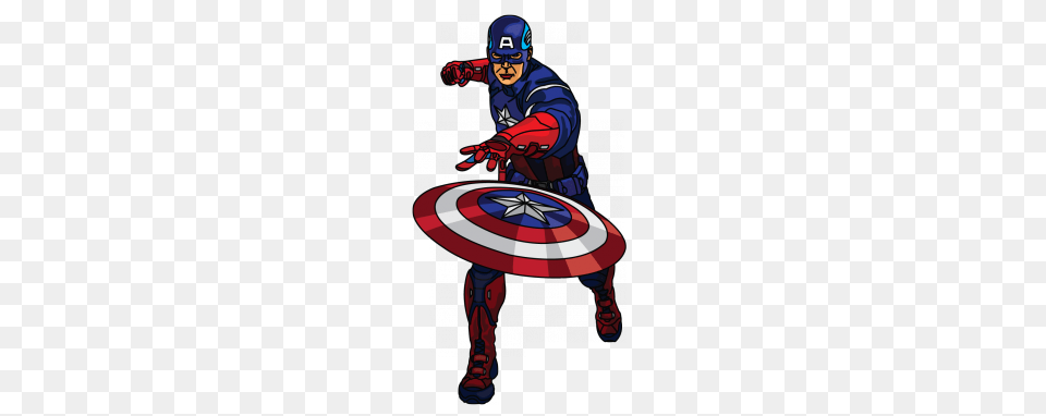 Captain America Clipart Simple, Baby, Person Png Image