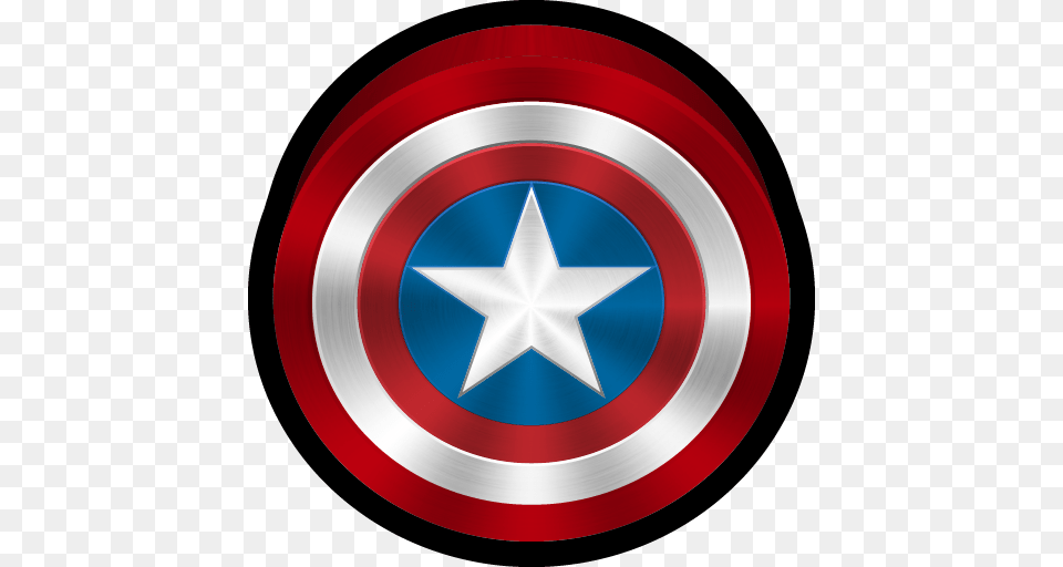 Captain America Coc Ios Marvel Icon, Armor, Shield, Can, Tin Free Transparent Png