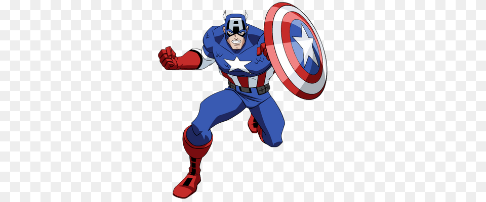 Captain America Comic, Baby, Person, Armor, Face Free Transparent Png