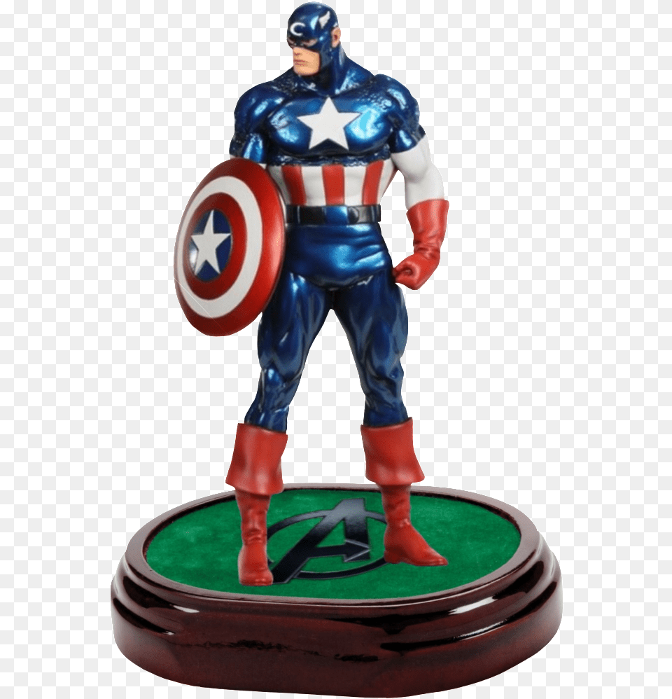 Captain America Goodies, Figurine, Adult, Male, Man Free Png Download