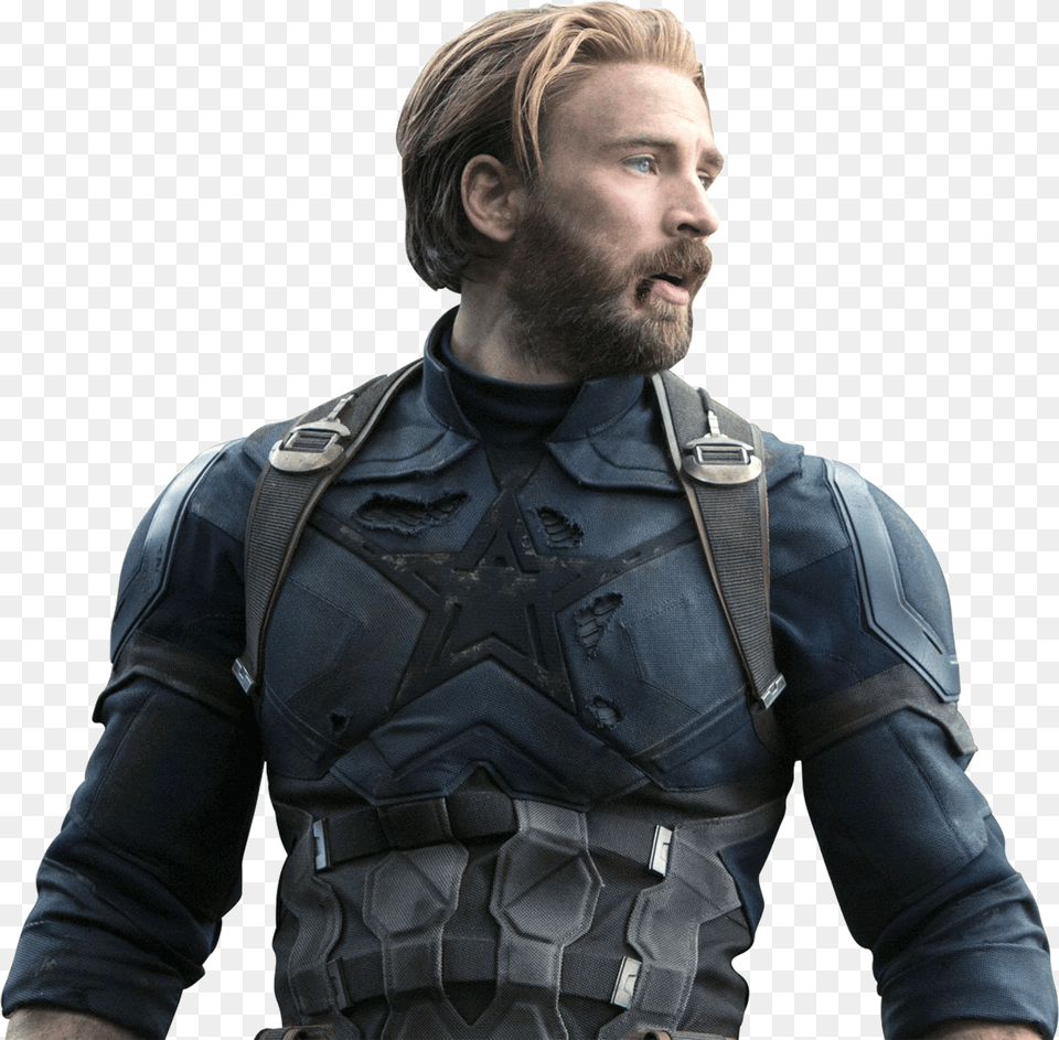 Captain America Image Searchpng Captain America Endgame Beard, Vest, Adult, Clothing, Coat Free Png Download