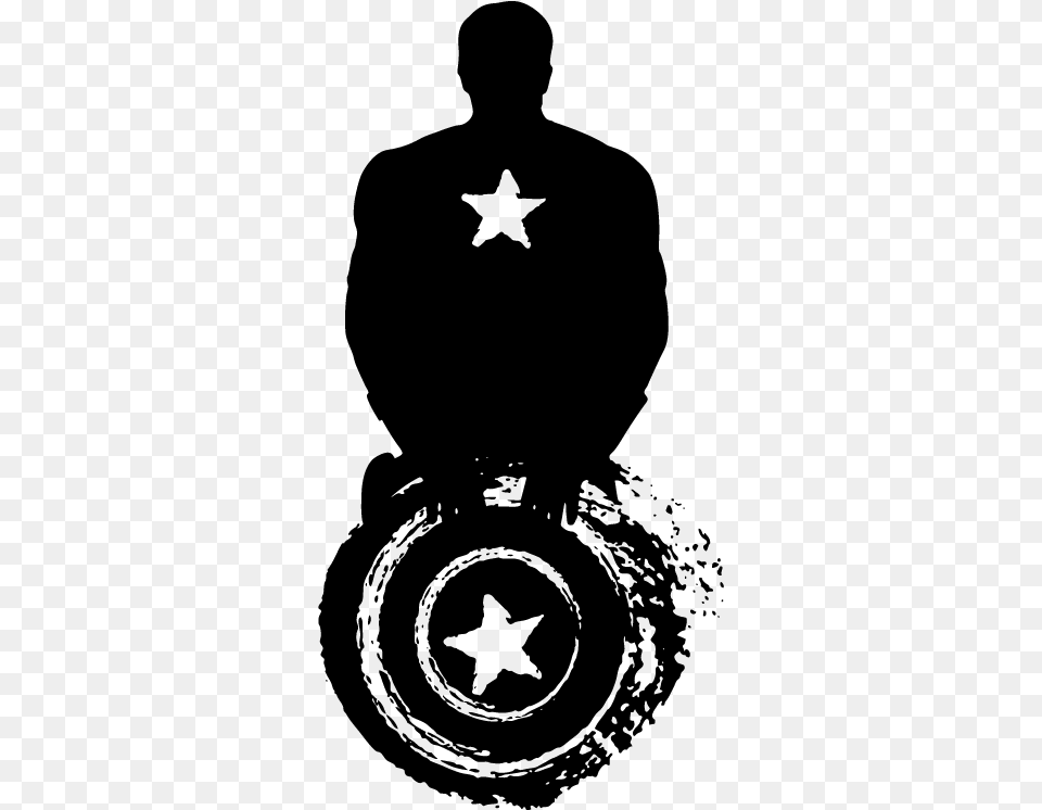 Captain America Kids Decal Captain America Art Poster, Stencil, Adult, Male, Man Free Transparent Png