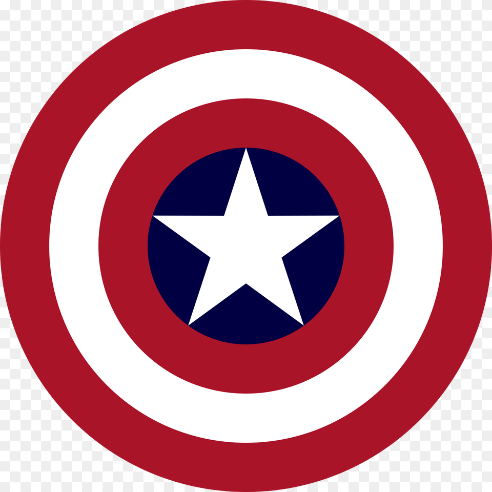 Captain America Logo, Armor, Shield Png Image