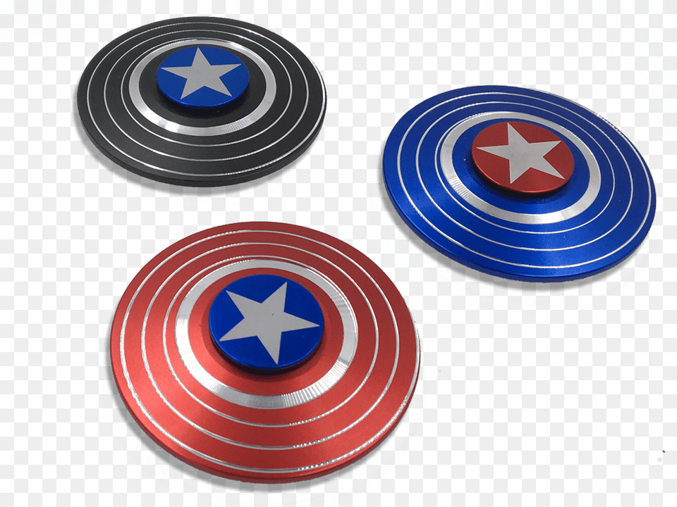 Captain America Marvel Super Heroe Shield Fidget Spinner Marvel Comics, Armor Png