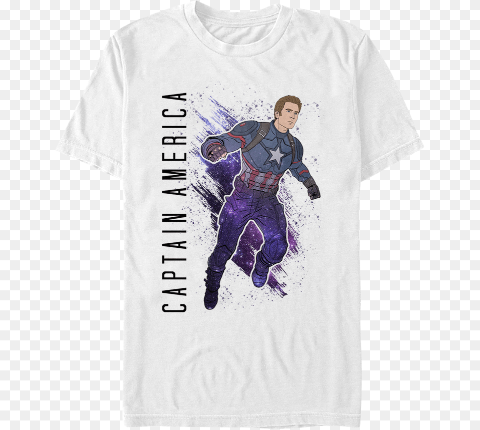 Captain America Painting Avengers Endgame T Shirt Avengers Endgame Shirt Captain America, Clothing, T-shirt, Adult, Male Free Transparent Png
