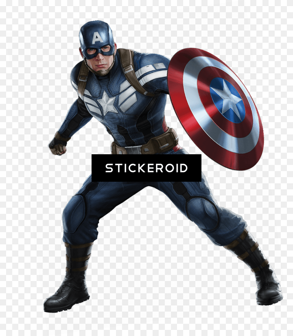Captain America Pic, Adult, Armor, Person, Man Free Png Download