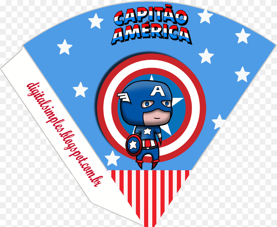 Captain America Printable Cones Capito Amrica, Baby, Person, Face, Head Free Png Download