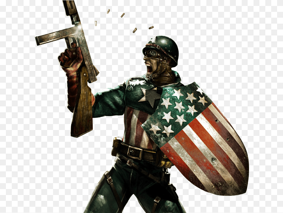 Captain America Render Sigtutorials Captain America Ww2, Adult, Male, Man, Person Free Png