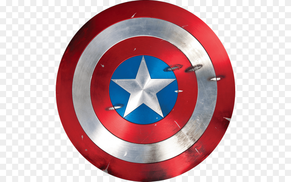 Captain America Shield Black Background, Armor Free Png