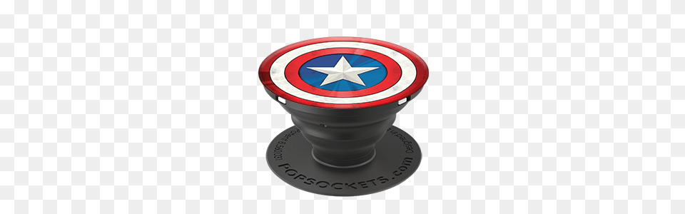 Captain America Shield Icon Popsockets Grip, Armor Png
