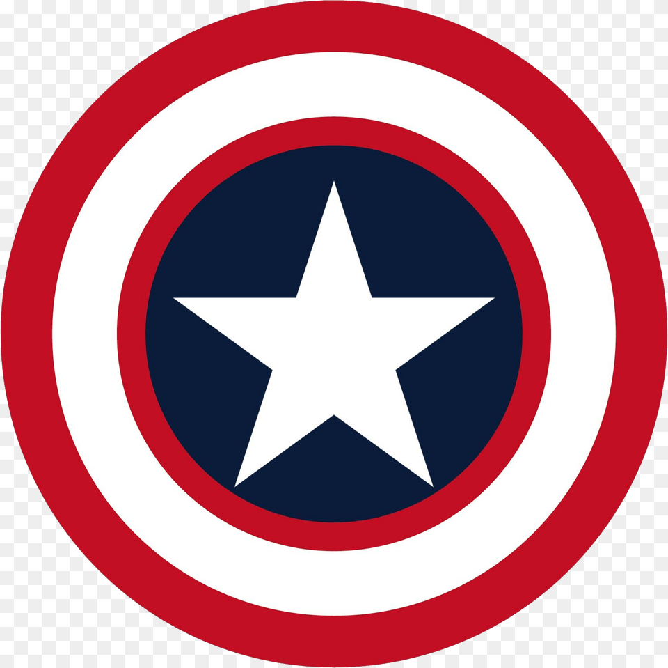 Captain America Shield Images, Star Symbol, Symbol, Road Sign, Sign Png