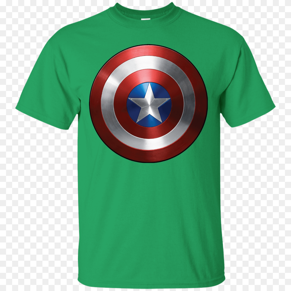 Captain America Shield Mens T Shirt, Clothing, T-shirt, Armor Png Image