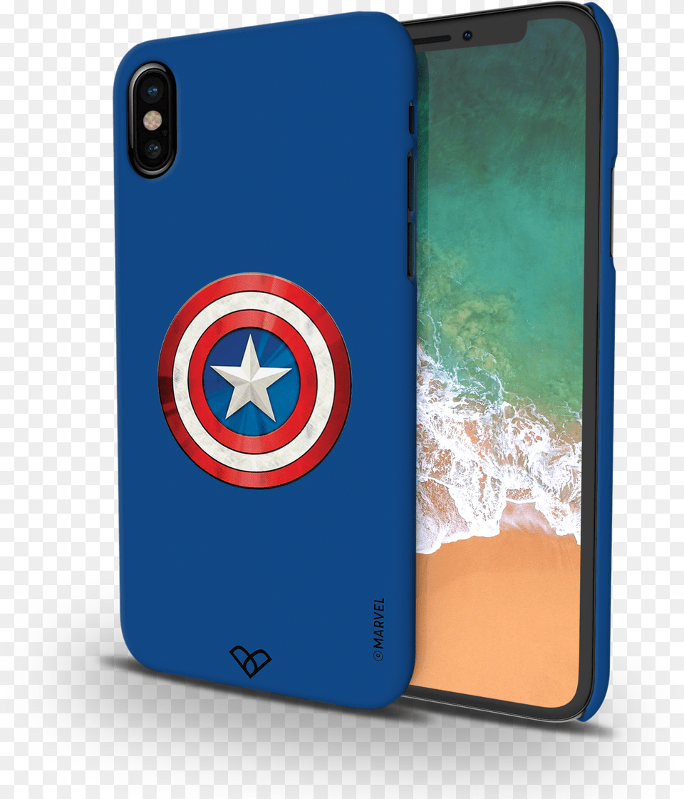 Captain America Shield Slim Case And Cover For Iphone Xs Mobile Phone, Electronics, Mobile Phone Free Transparent Png