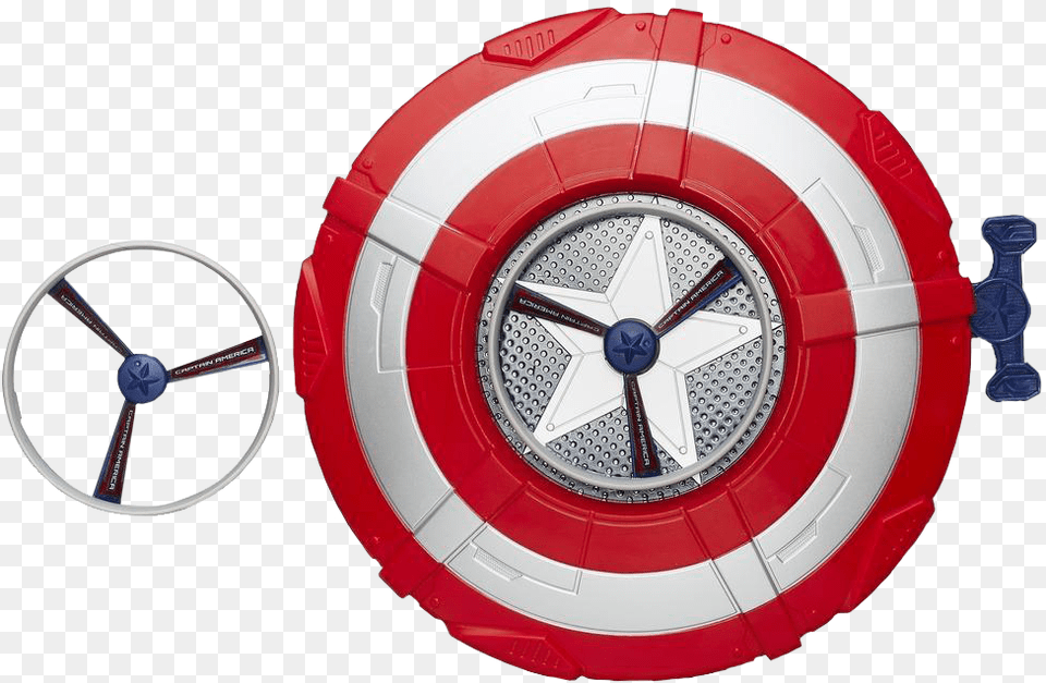 Captain America Star Launch Shield Marvel Avengers Age Of Ultron Captain America Star, Machine, Wheel, Spoke, Armor Png Image