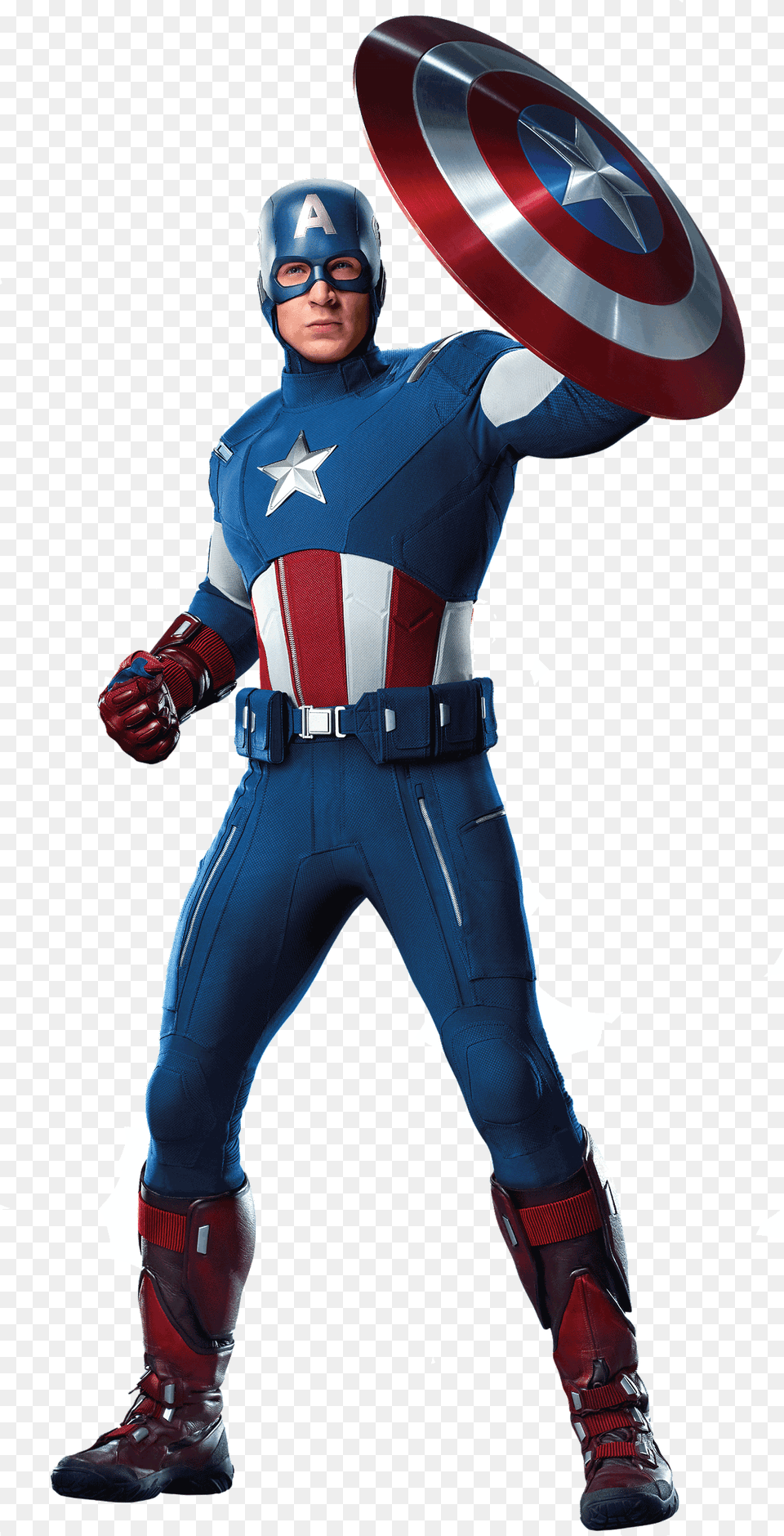 Captain America Team Avengers 2012 Captain America, Person, Clothing, Costume, Adult Free Transparent Png