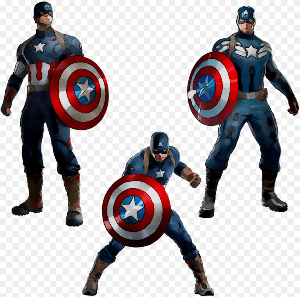 Captain America The Avengers Party Birthday Download Avengers Captain America Cartoon, Armor, Adult, Person, Man Png Image