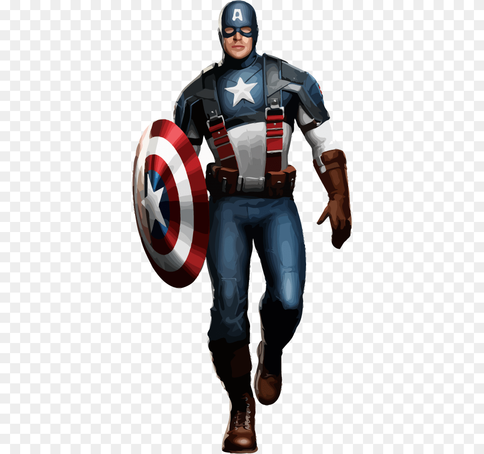 Captain America The First Avenger, Adult, Armor, Male, Man Free Png
