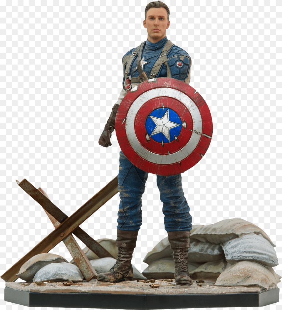 Captain America The First Avenger Iron Studios, Armor, Shield Free Png