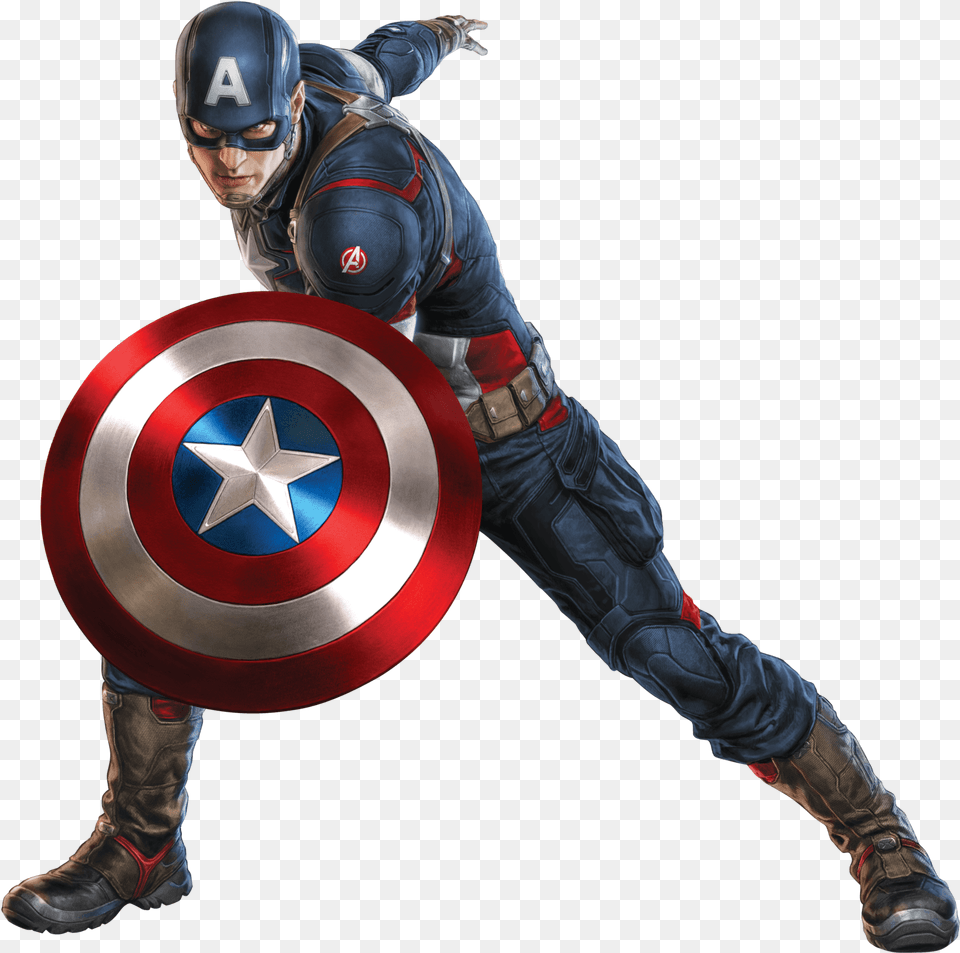 Captain America Transparent Captain America, Adult, Armor, Person, Man Png