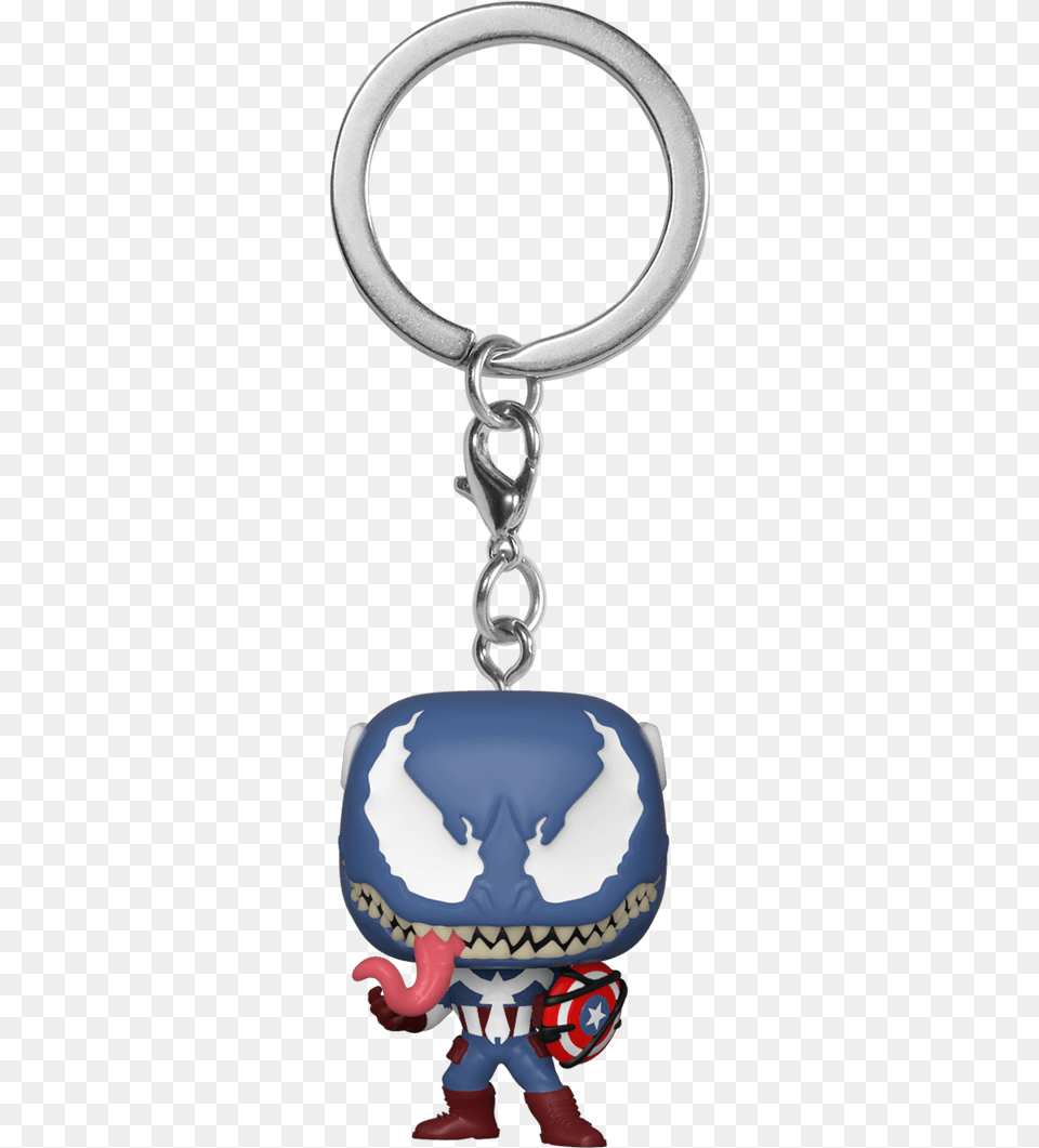 Captain America Venom Funko Pop Keychain, Accessories, Earring, Jewelry, Necklace Free Transparent Png