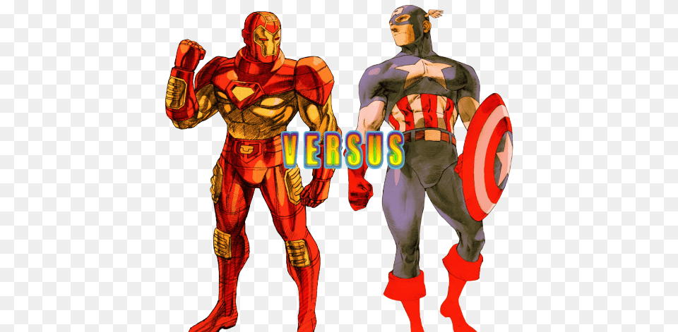 Captain America Vs Ironman Tumblr, Book, Clothing, Comics, Costume Free Png Download