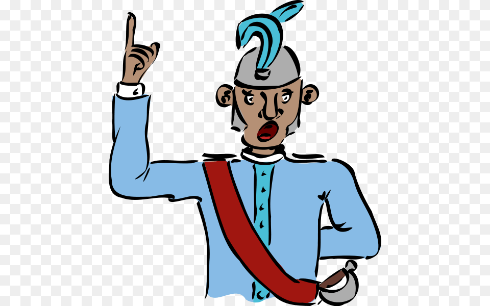 Captain And Spyglass Clipart For Web, Person, Clothing, Face, Head Free Png Download