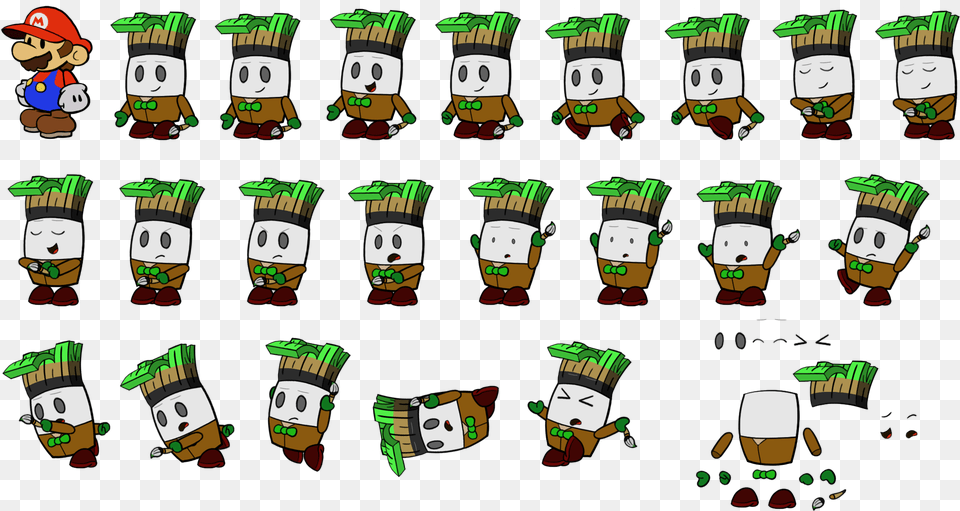 Captain Baabeaussa Pseudo Fanmade Https Paper Mario, Baby, Person, Face, Head Png Image