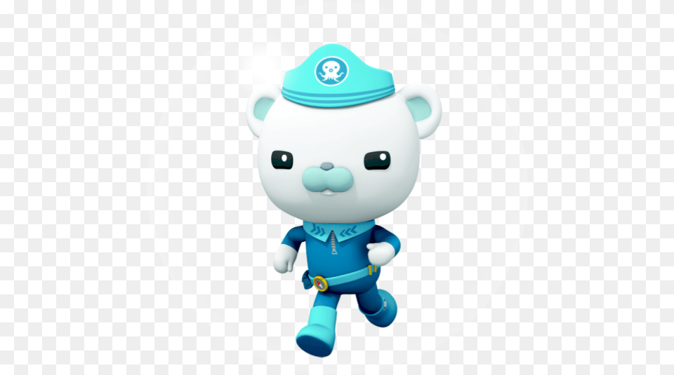 Captain Barnacles In A Bubble Octonauts Captain Barnacles, Plush, Toy Free Png