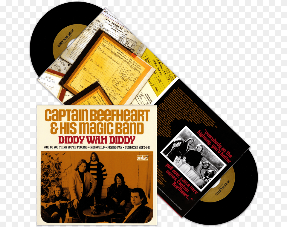 Captain Beefheart And His Magic Band, Advertisement, Poster, Adult, Person Png