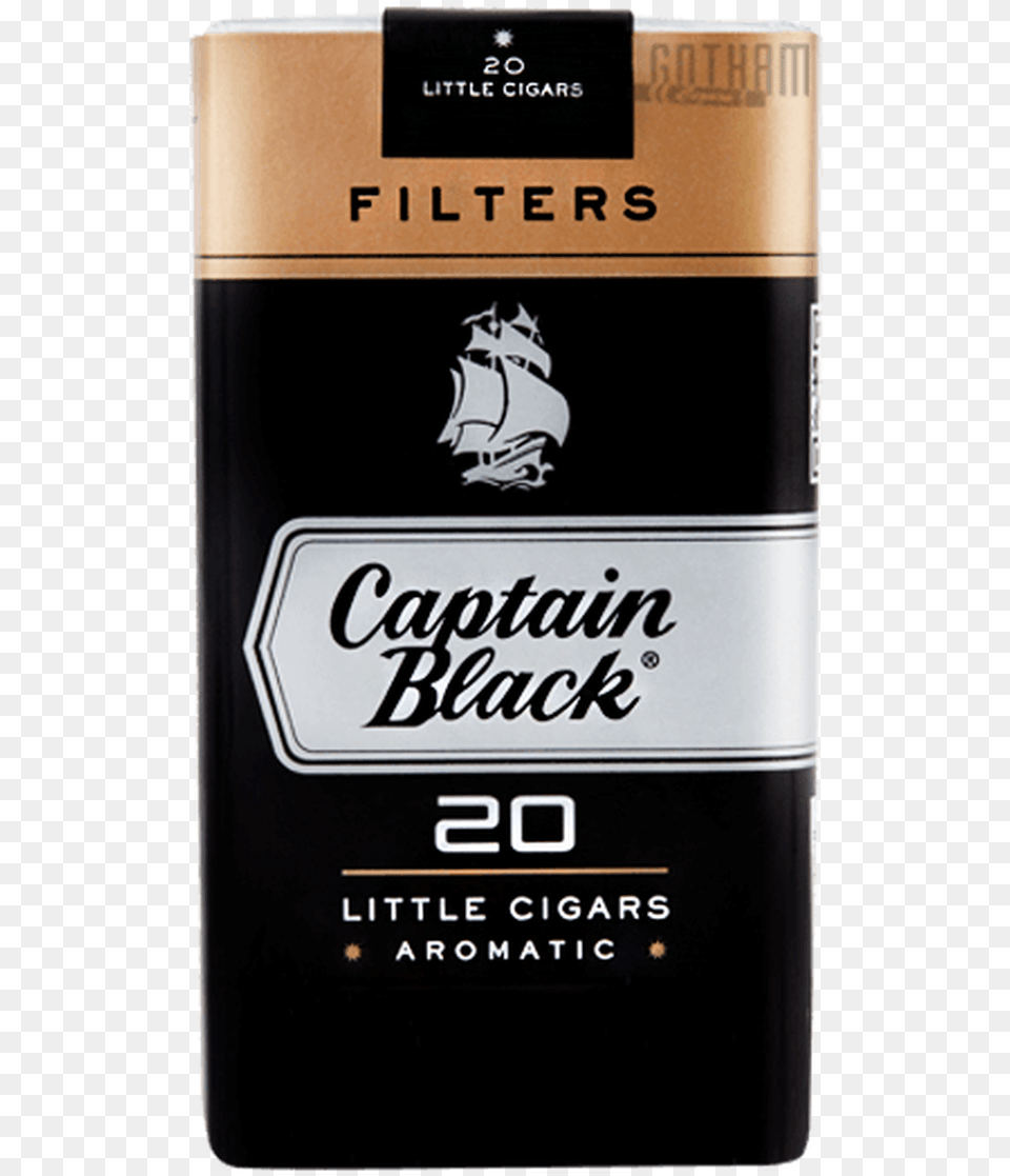 Captain Black Little Cigars Filters Captain Black Lc Filter, Alcohol, Beer, Beverage, Bottle Png Image