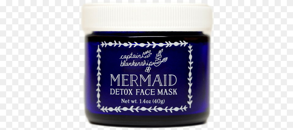 Captain Blankenship Mermaid Detox Face Mask Captain Blankenship Mermaid Detox Mask, Bottle, Aftershave, Can, Tin Png Image