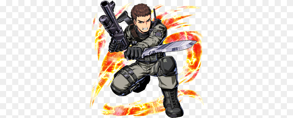 Captain Chris Redfield Bsaasquadleader Twitter, Adult, Male, Man, Person Free Png