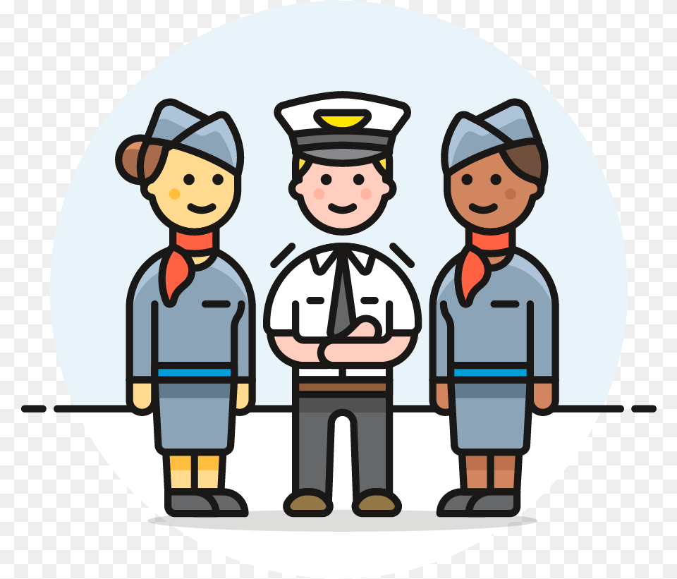 Captain Clipart Male Pilot Cabin Crew Icon, People, Person, Officer, Face Free Transparent Png