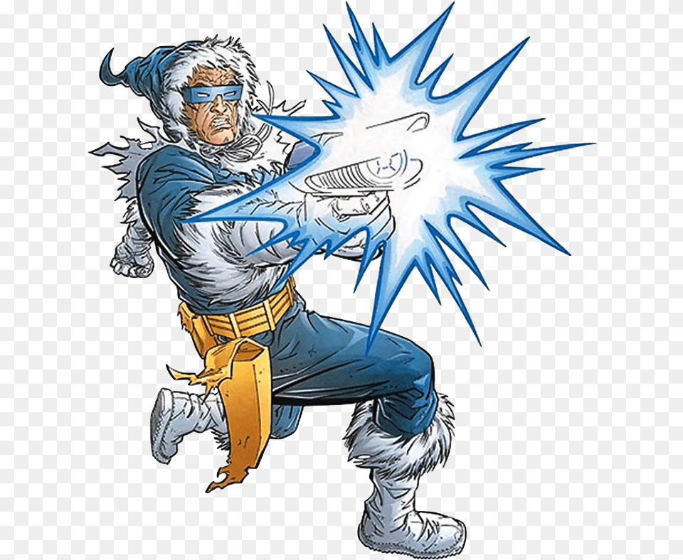 Captain Cold Flash Dc Comics Rapsheet H Captain Cold Dc, Book, Publication, Adult, Male Free Png Download