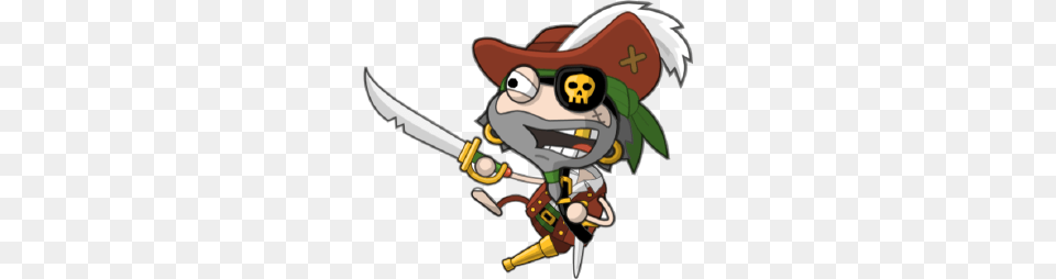 Captain Crawfish, Person, Pirate, Cartoon Free Transparent Png
