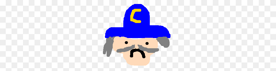 Captain Crunch Is Sad Drawing, Clothing, Hat, Face, Head Free Png Download